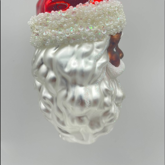 Black Santa Real Genuine Glass Blown Christmas Tree Ornament and FREE $15 GIft! - Picture 10 of 11